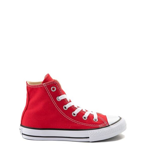 NWT Converse Kids Chuck Taylor All Star High Top Sneakers – Red, Size 1 - Picture 1 of 1